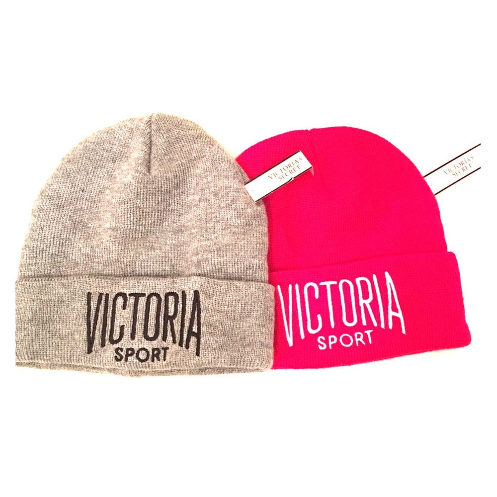 Victoria Secret Set Of 2 Beanies